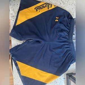 UA men’s shorts University of California.
